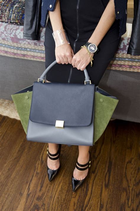 celine trapeze black leather|celine handbags reviews.